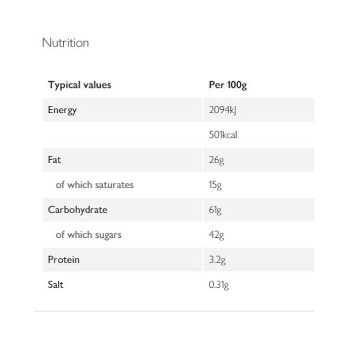 Nomo - Fruit & Crunch Choc Bar, 32g - back