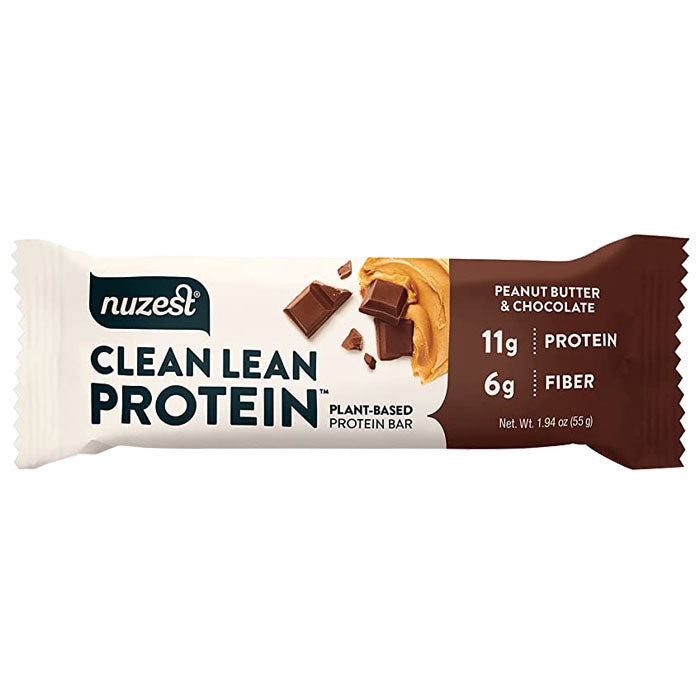 Nuzest - Clean Lean Protein Bar - Peanut Butter & Chocolate, 55g