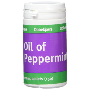 Obbekjaers - Peppermint Tablets 17.2mg, 150 Tablets