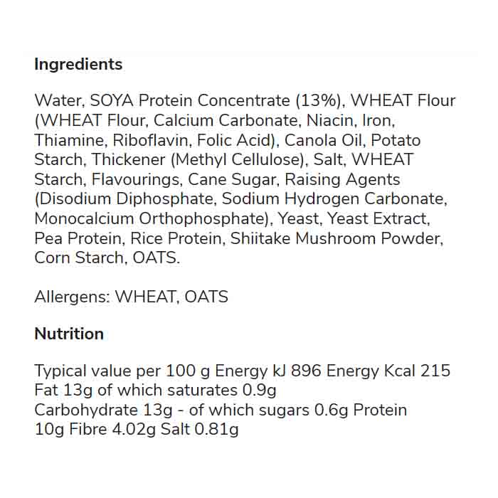 OmniFoods - Omni Ocean Fingers, 200g - back