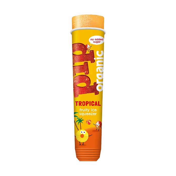 Pip Organic - Fruity Ice Squeezer - Tropical, 75ml 