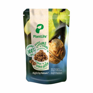 PlantLife - Organic Wild Walnut Halves, 135g