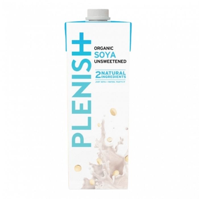 Plenish - Organic Soya M*lk, 1L - Front