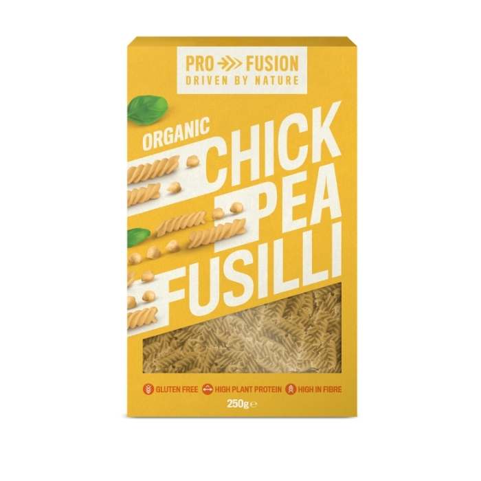 Profusion - Organic Chick Pea Fusilli, 250g - Front