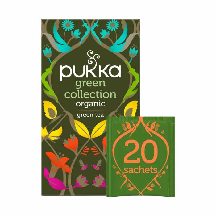 Pukka - Organic Green Tea Collection, 20 Bags