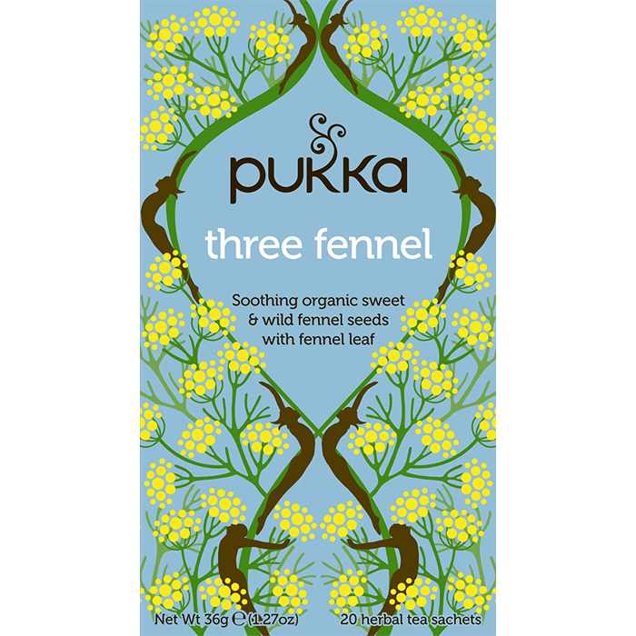 Pukka - Organic Three Fennel Tea, 20 Bags