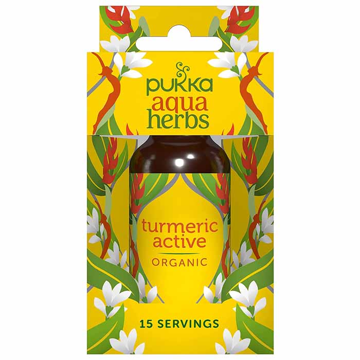 Pukka - Organic Turmeric Aqua Herbs Active Tea, 30ml