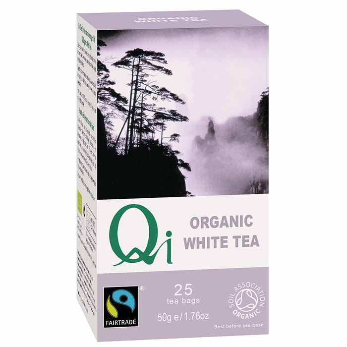 Qi - Organic Fairtrade White Tea, 25 Bags