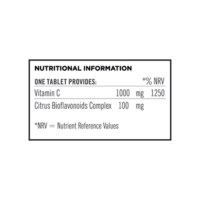 Quest - Vitamin C 1000mg Timed Release - 30 Tablets -  back