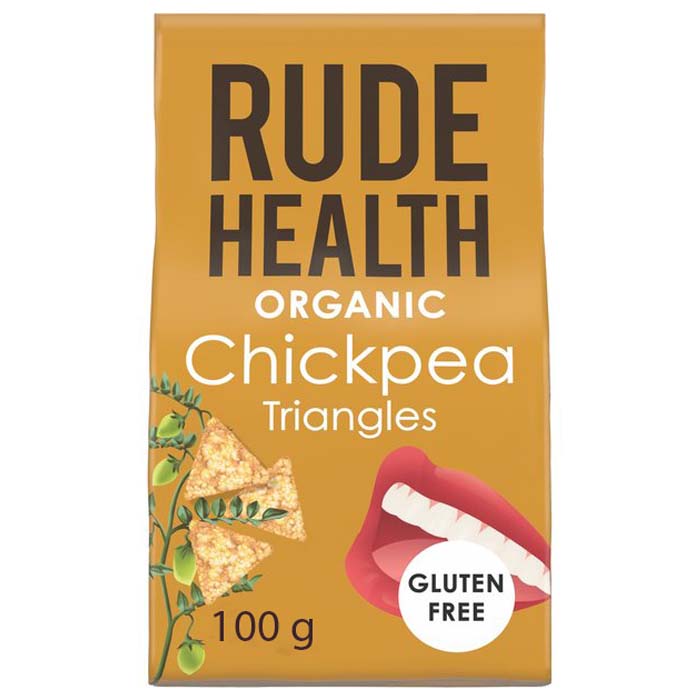 Rude Health - Organic Triangles - Chickpea, 100g