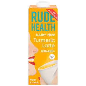 Rude Health - Organic Turmeric Latte Drink, 1L |  Multiple Options