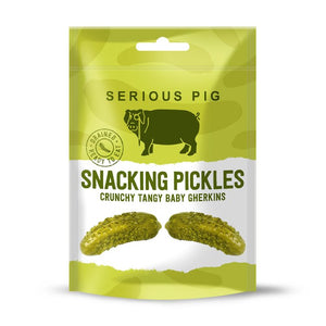 Serious Pig - Snacking Pickles, 40g - Pack of 12