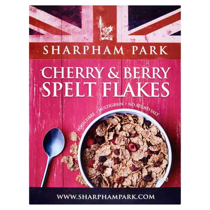 Sharpham - Spelt Flakes - Park Cherry & Berry, 375g