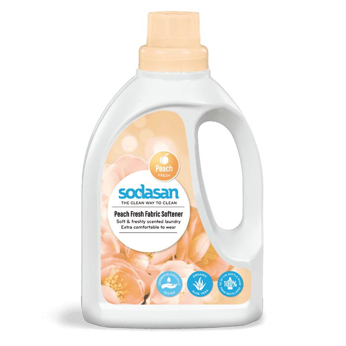 Sodasan - Fabric Softener Peach Fresh, 750ml