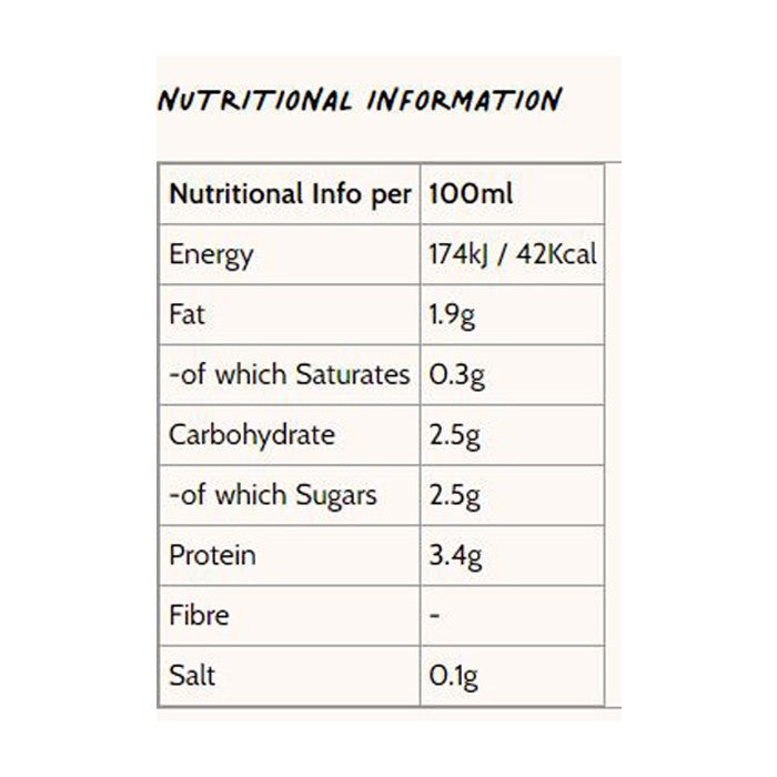 Sojade - Organic Soya Drink With Calcium, 1L - back