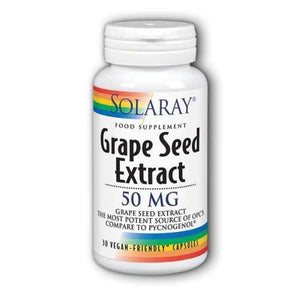 Solaray - Grape Seed Extract 50mg, 30 Capsules