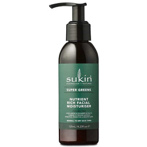 Sukin - Super Greens Facial Moisturiser, 125ml