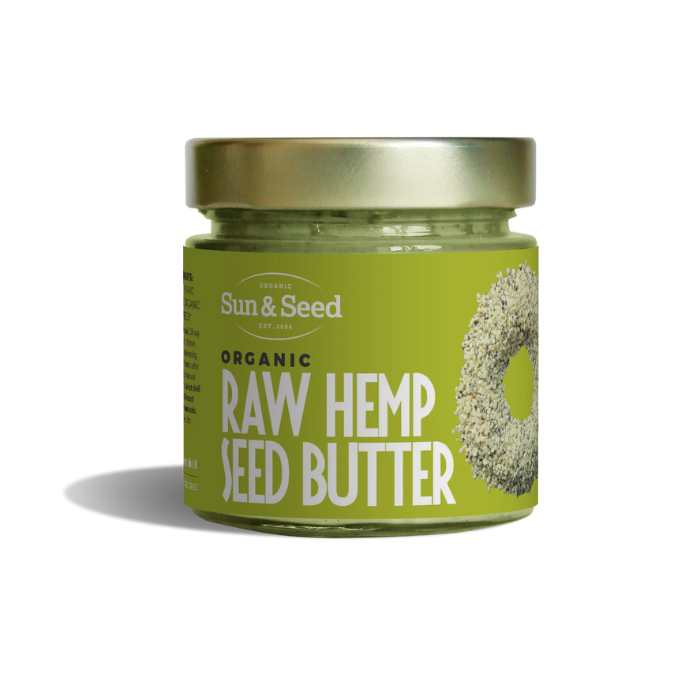 Sun And Seed - Organic Raw Seed Butter Raw Organic Hemp, 200g - front