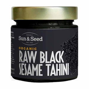 Sun & Seed - Raw Organic Black Sesame Tahini, 200g