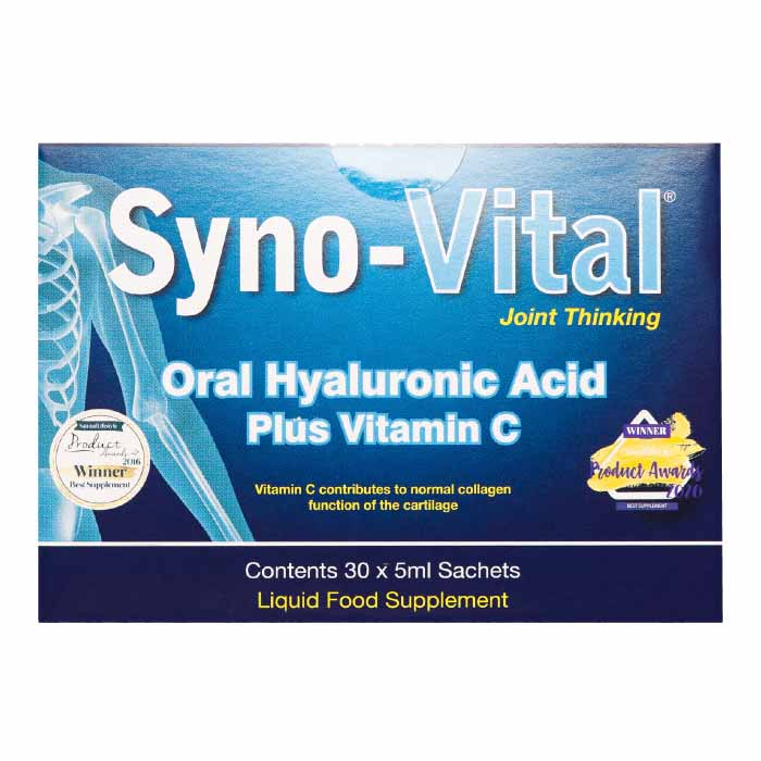 Syno-Vital - Oral Hyaluronic Acid + Vitamin C, 30x5ml Sachets