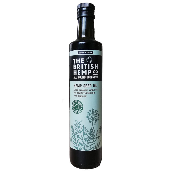 The British Hemp Company - Cold-Pressed Hemp Seed Oil, 500ml