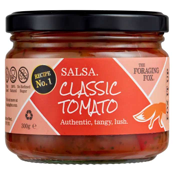 The Foraging Fox - Salsa - Classic Tomato, 300g 