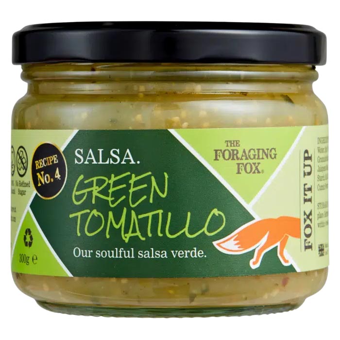 The Foraging Fox - Salsa - Green Tomatillo, 300g 