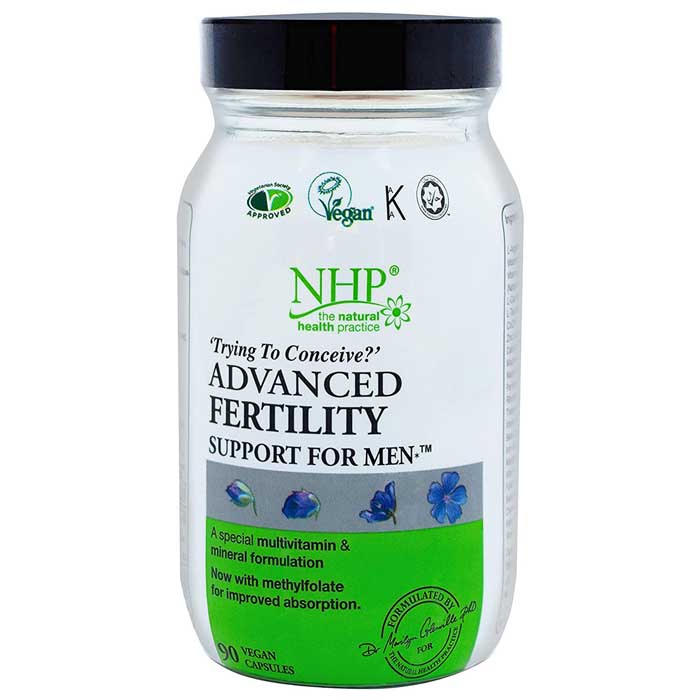 The Natural Health Practice - Advanced Fertility Support for Men, 90 Capsules