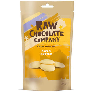 Raw Chocolate Company - Organic Cacao Butter Buttons, 200g