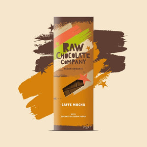 Raw Chocolate Company - Organic Chocolate Bars with Coconut Blossom Sugar | Multiple Options