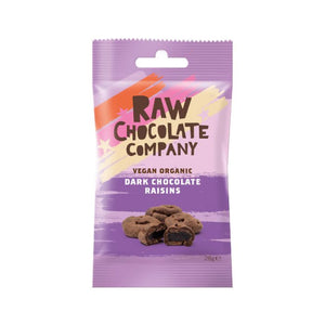 Raw Chocolate Company - Organic Raw Chocolate Raisins, 28g | Multiple Sizes