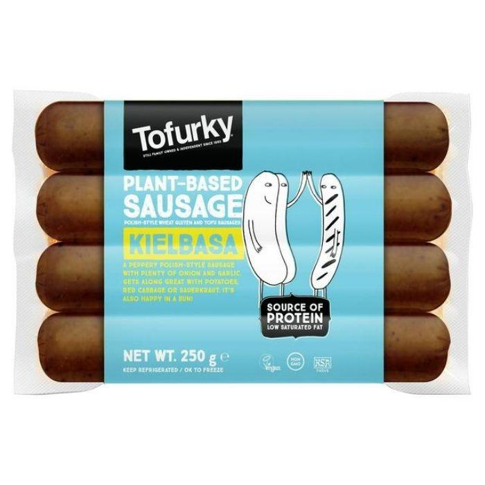 Tofurky - Plant-Based Sausages Kielbasa Style Sausages, 250g - front