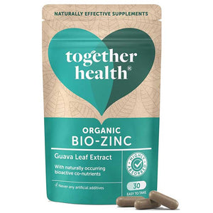 Together Health - Organic Bio-Zinc Food Supplement, 30 Capsules