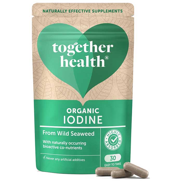 Together - Organic Seaweed Iodine Food Supplement, 30 Capsules