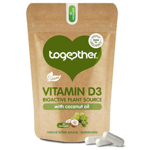 Together Health - Vegan Vitamin D3 Food Supplement, 30 Capsules