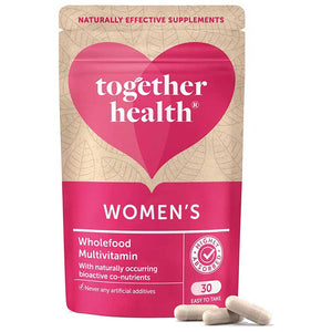 Together Health - WholeVit Women's Multi Vit & Mineral Food Supplement, 30 Capsules