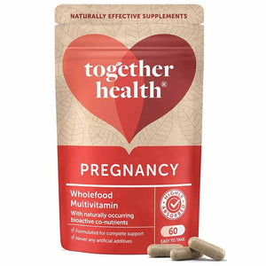 Together Health - WholeVits Pregnancy Multi Vit & Mineral Food Supplement, 60 Capsules