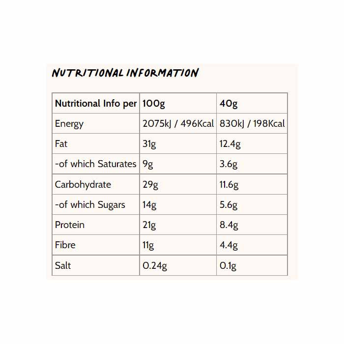 Tribe - Nature Bomb - Choc Caramel + Almond Butter (12-Pack), 40g  - back