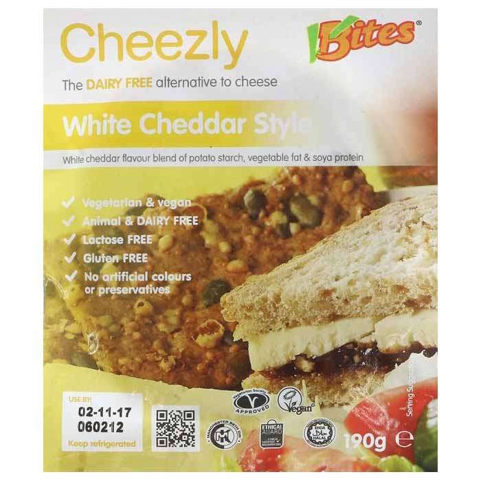 VBites - Cheezly White Cheddar Style, 190g