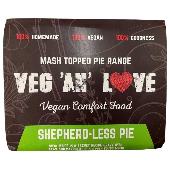 Veg An Love - Shepherd-Less Pie, 408g - front