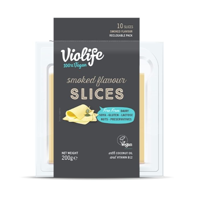 Violife - Smoked Flavour Slices, 200g - Front