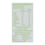 Voss - Lime Mint Sparkling Water Glass Bottle back