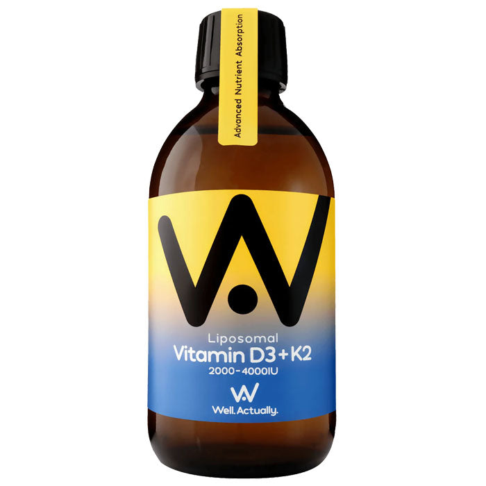 Well. Actually. - Liposomal Liquid Vitamin D3 + K2 Citrus Flavours, 300ml Summer Citrus Flavour