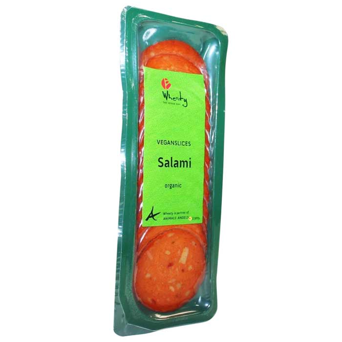 Wheaty - Organic Salami Slices Vegan, 100g