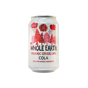 Whole Earth - Organic Sparkling Cola - Can, 330ml - Pack of 24