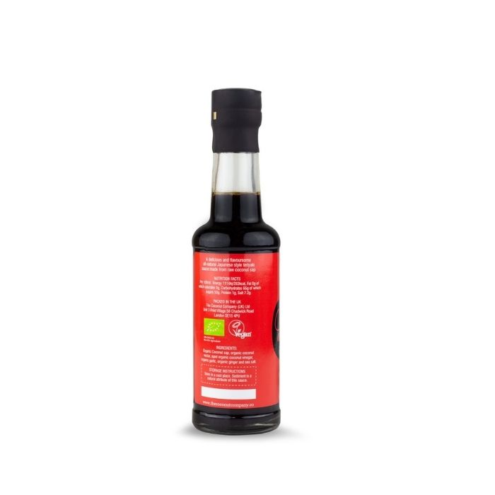 Coconut Company - Teriyaki Coconut Amino Sauce 150ml - back